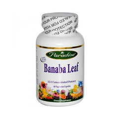 Paradise Herbs Banana Leaf (60 Veg Caps)