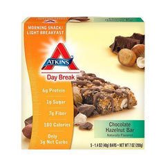 Atkins Day Break Bar Chocolate Hazelnut (1x5 Bars)