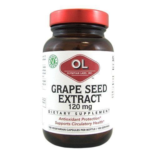 Olympian Labs Grape Seed Extract 120 mg (100 Capsules)