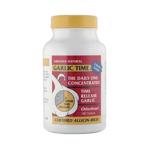 Arizona Natural Resource Garlic Time (1x180 Tablets)