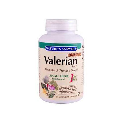 Nature's Answer Valerian Root (1x180 Veg Capsules)