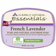 Clearly Natural Glycerin Bar Soap French Lavender (1x4 Oz)