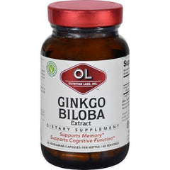 Olympian Labs Ginkgo Biloba Extract  60 mg  60 Vegetarian Capsules