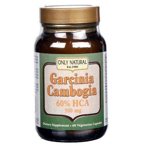 Only Natural Garcinia Cambogia 500 mg (60 Veg Capsules)