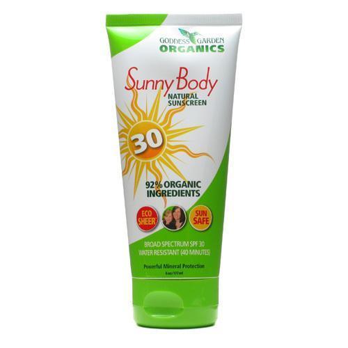 Goddess Garden Sunscreen Organic Natural Sunny Body SPF 30 (1x6 Oz)