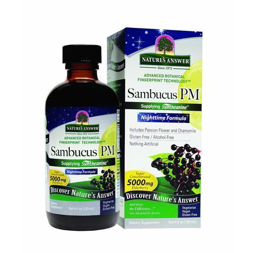 Nature's Answer Sambucus PM Nighttime (4 fl Oz)
