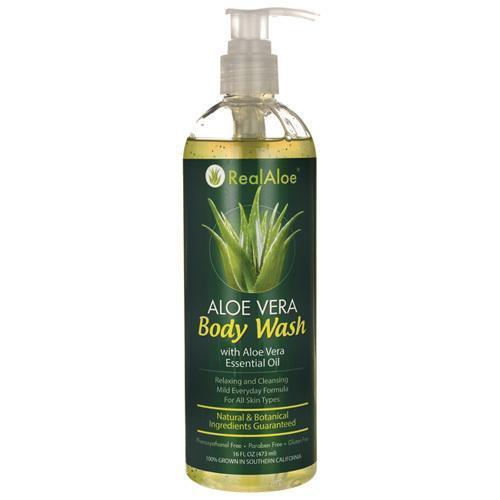 Real Aloe Inc. Body Wash Aloe Vera (16 fl Oz)