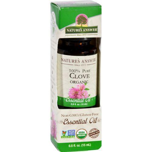 Natures Answer Essential Oil  Organic  Clove  .5 oz