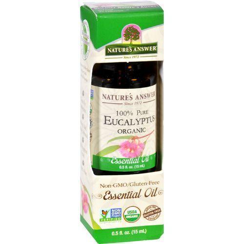 Natures Answer Essential Oil  Organic  Eucalyptus  .5 oz