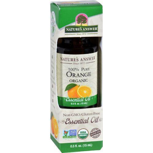 Natures Answer Essential Oil  Organic  Orange  .5 oz