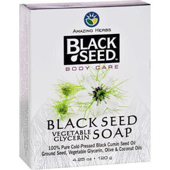 Black Seed Bar Soap  Vegetable Glycerin  4.25 oz