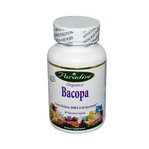 Paradise Herbs Bacopa (60 Veg Capsules)