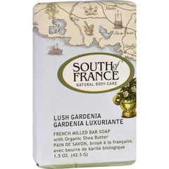 South of France Bar Soap  Lush Gardenia  Travel  1.5 oz  Case of 12