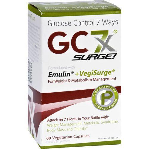 Gc7X Weight and Metabolism Surge  with Caffeine  60 Vegetarian Capsules