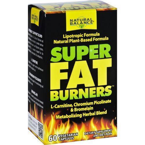 Natural Balance Super Fat Burners  60 Vegetarian Capsules