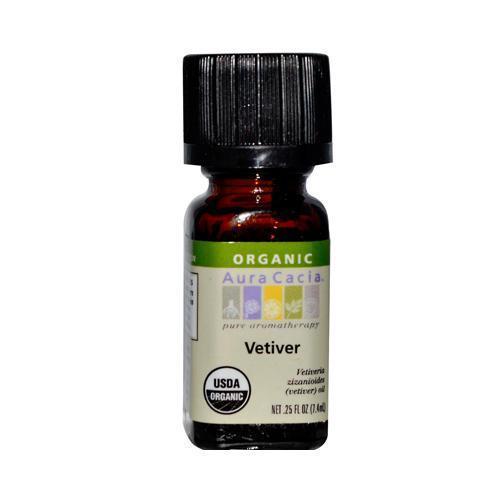 Aura Cacia Organic Essential Oil Vetiver (1x0.25 Oz)