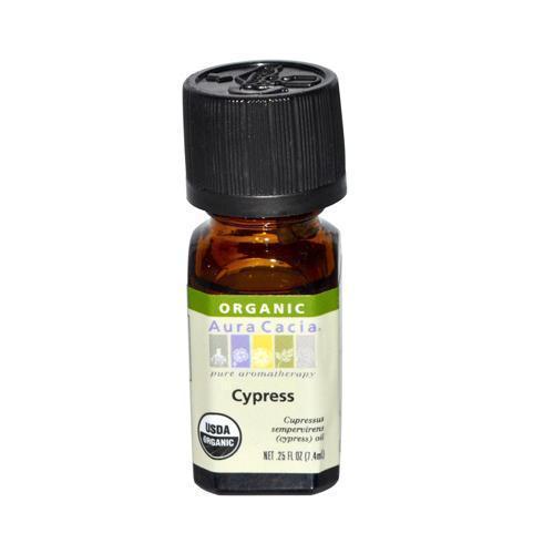 Aura Cacia Organic Essential Oil Cypress (1x0.25 Oz)