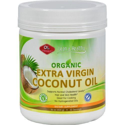 Olympian Labs Coconut Oil  Virgin  Refined  10 oz