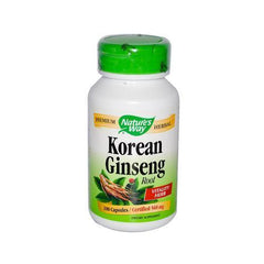 Nature's Way Korean Ginseng Root (100 Capsules)