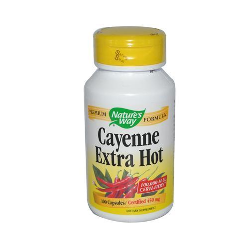 Nature's Way Cayenne Extra Hot (100 Capsules)