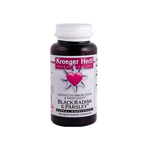 Kroeger Herb Black Radish and Parsley (100 Capsules)