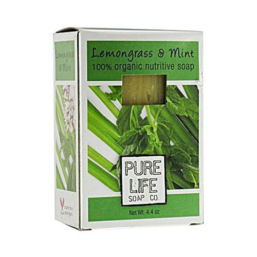 Pure Life Soap Lemongrass and Mint (1x4.4 Oz)