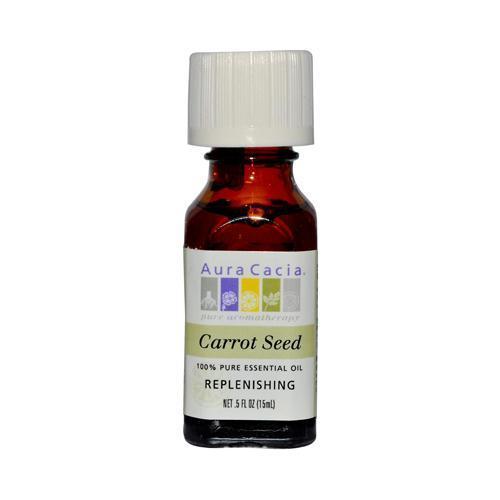 Aura Cacia Pure Essential Oil Carrot Seed (0.5 fl Oz)