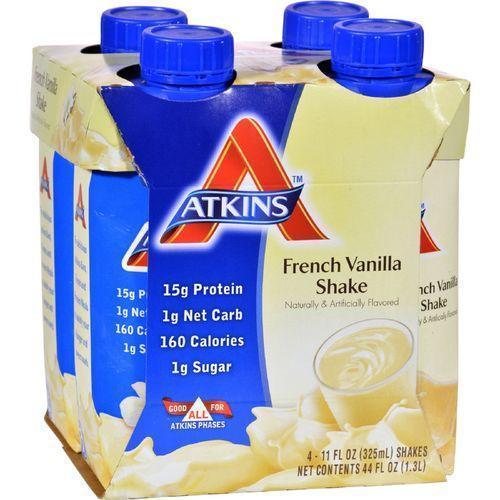 Atkins Advantage RTD Shake French Vanilla  11 fl oz Each / Pack of 4