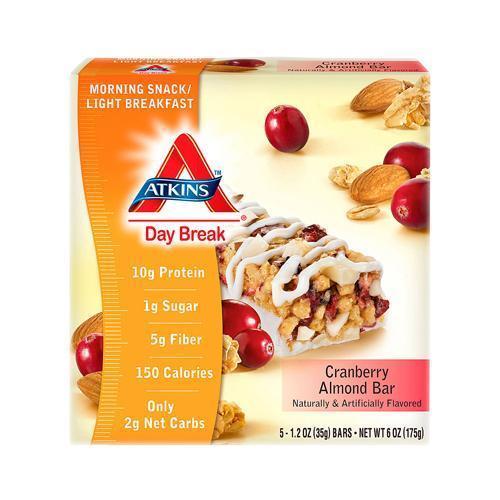 Atkins Day Break Bar Cranberry Almond (1x5/1.2 Oz)