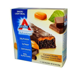 Atkins Advantage Bar Caramel Double Chocolate Crunch (1x5 Bars)