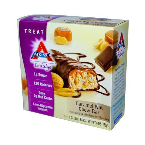 Atkins Endulge Bar Caramel Nut Chew (1x5 Bars)