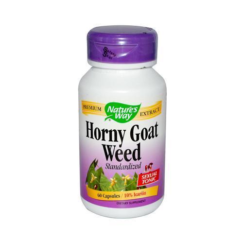 Nature's Way Horny Goat Weed Standardized (60 Capsules)