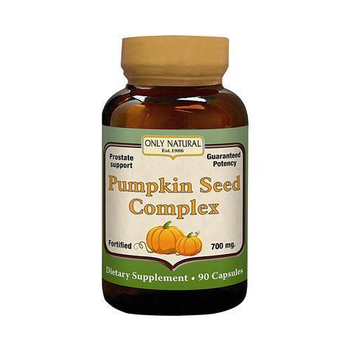 Only Natural Pumpkin Seed Complex 700 mg (90 Capsules)