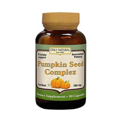 Only Natural Pumpkin Seed Complex 700 mg (90 Capsules)