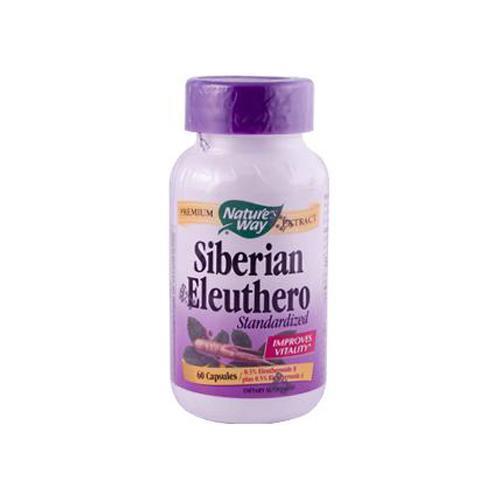 Nature's Way Siberian Eleuthero Standardized (60 Capsules)