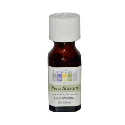 Aura Cacia Pure Essential Oil Peru Balsam (0.5 fl Oz)