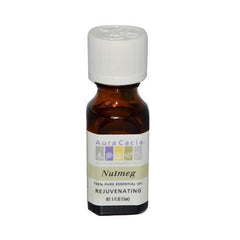 Aura Cacia Pure Essential Oil Nutmeg (0.5 fl Oz)