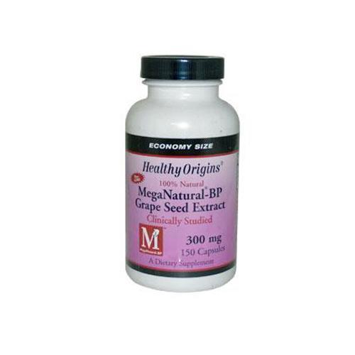 Healthy Origins Mega Natural-BP Grape Seed Extract 300 mg 150 Capsules