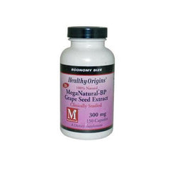 Healthy Origins Mega Natural-BP Grape Seed Extract 300 mg 150 Capsules