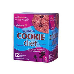 Hollywood Diet Diet Meal Replacement Cookie Oatmeal (12 Cookies)