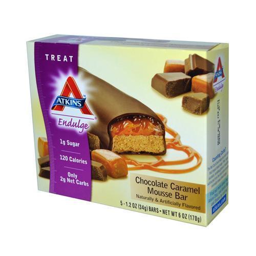 Atkins Endulge Bar Chocolate Caramel Mousse (1x5 Bars)