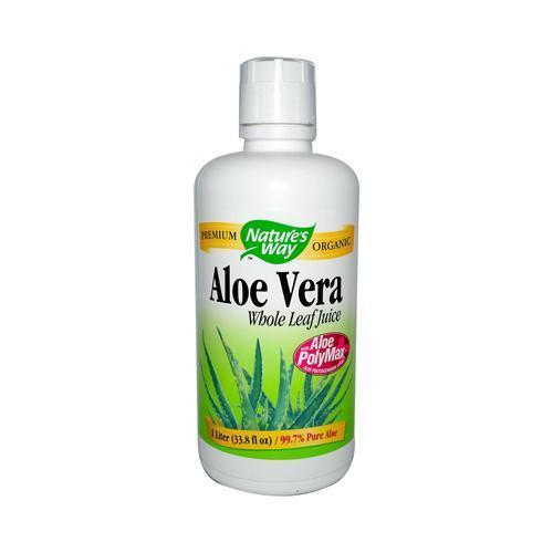 Nature's Way Organic Aloe Vera Whole Leaf Juice (33.8 fl Oz)