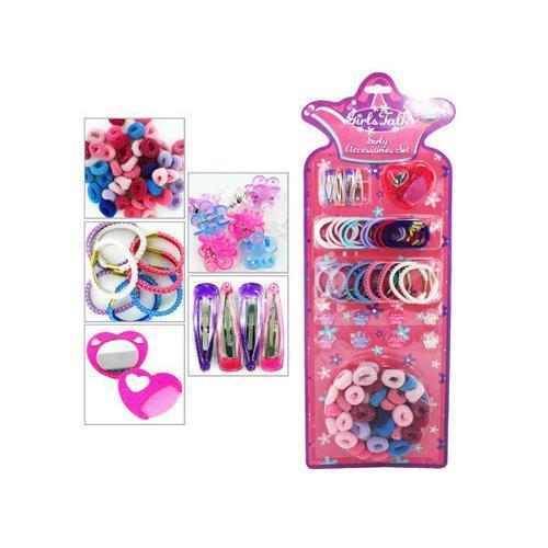 Girly fashion hair accessory set ( Case of 18 )