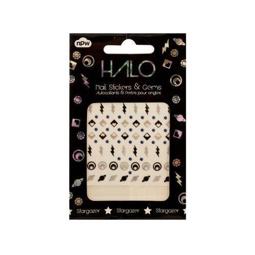 Stargazer Nail Stickers & Gems Set ( Case of 72 )