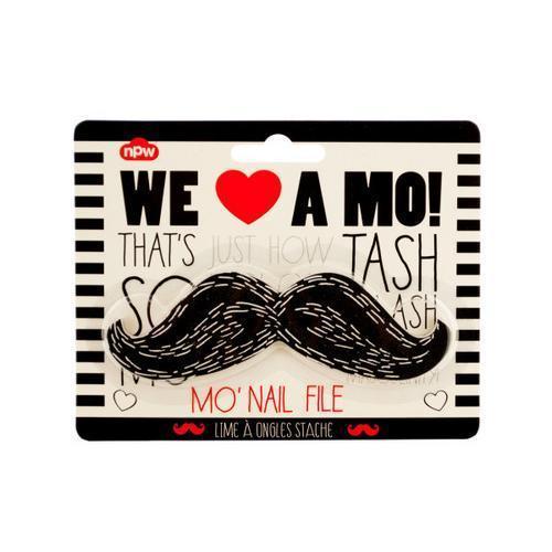 Black Mustache Nail File ( Case of 24 )