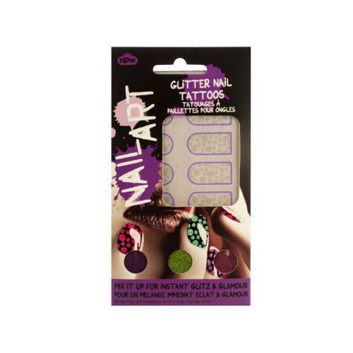 Dots Nail Art Glitter Nail Tattoos Kit ( Case of 24 )