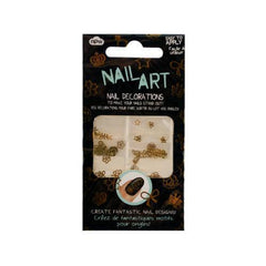 Gold Nail Art Nail Decorations ( Case of 96 )