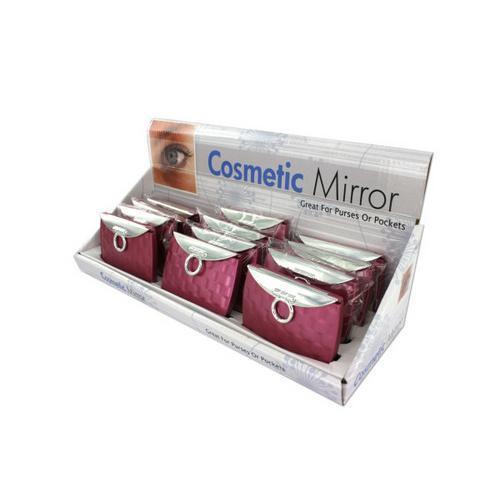 Purse Design Cosmetic Mirror Display ( Case of 24 )