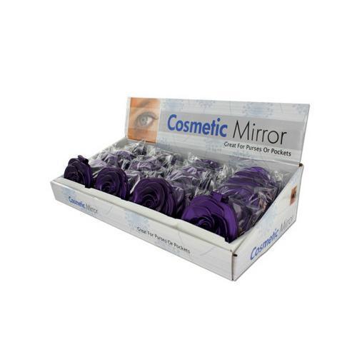 Rosette Design Cosmetic Mirror Countertop Display ( Case of 24 )