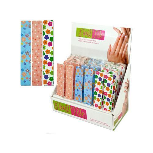 Wide Nail File Display ( Case of 48 )